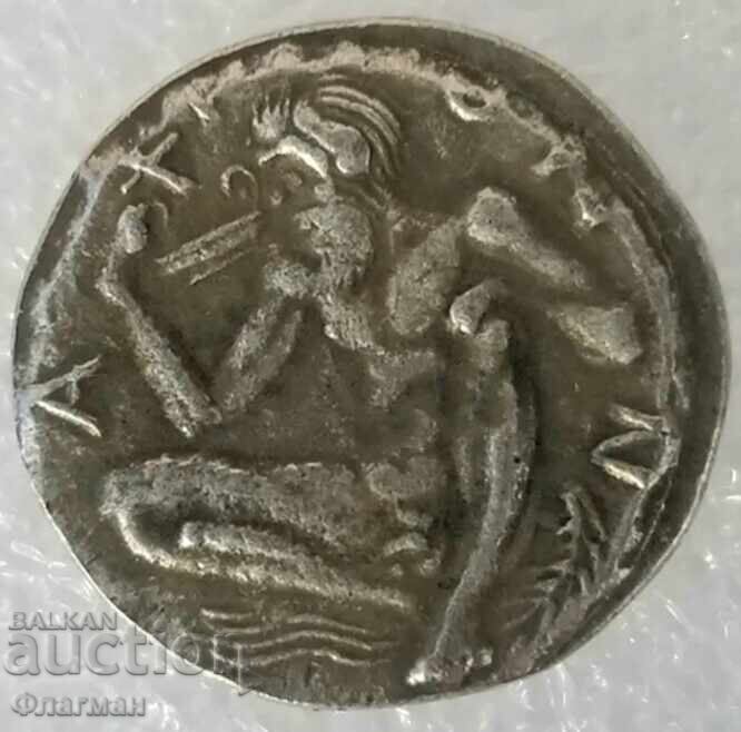 Tetradrahmă de la Naxos ( Νάξος ) REPLICĂ cu preț € 20.00 | 39.12 BGN Tetradrahmă de la Naxos ( Νάξος ) REPLICĂ cu preț € 20.00 | 39.12 BGN