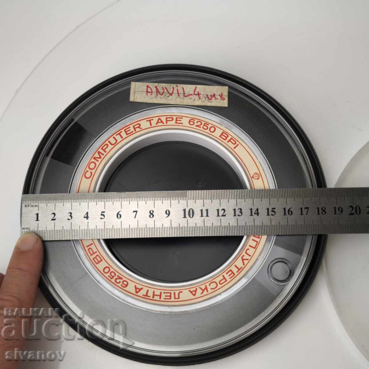 Old Computer Magnetic Tape for Storage USSR #6048 - 7 Old Computer Magnetic Tape for Storage USSR #6048 - 7