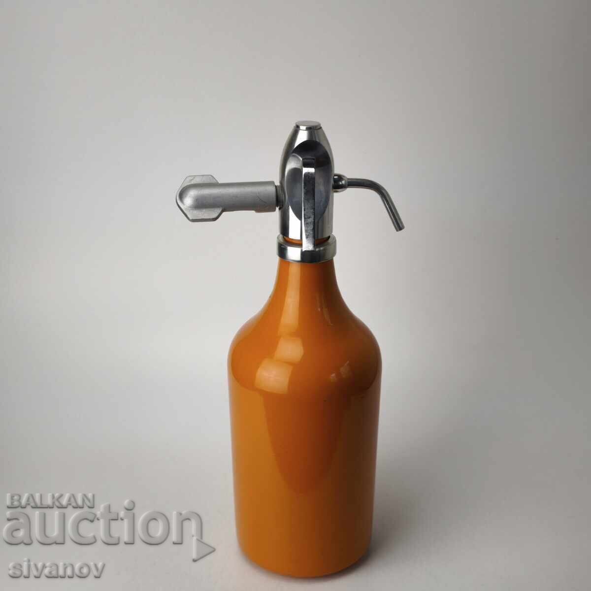 Δημοπρασία Παλιό σοβιετικό σιφόνι αλουμινίου για ανθρακούχο νερό #6052