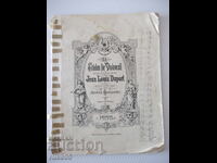 Note "Studen pentru Violoncel - J.L.Duport" - 72 pag