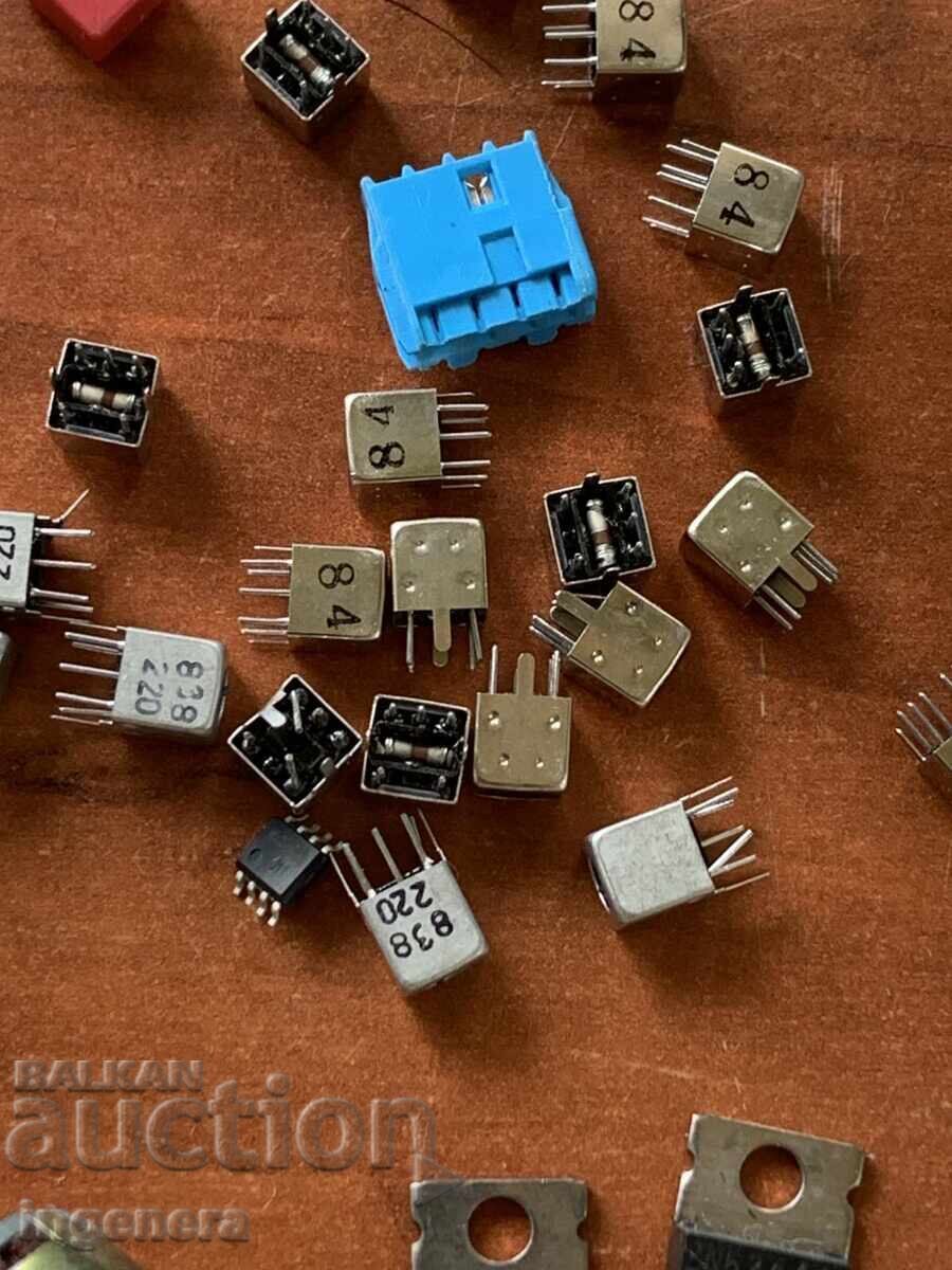 Licitație ELEMENTE ELECTRONICE - CRISTALE, REZISTENȚE, CONDENSATOARE ȘI ALTELE