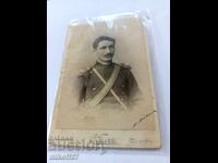 Fotografie pe carton, Gelci, Ruse, Regimentul 5 Dunărean