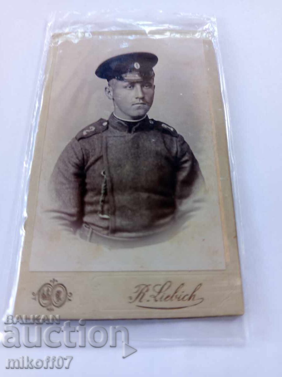 Photo cardboard photography Rudolf Liebig