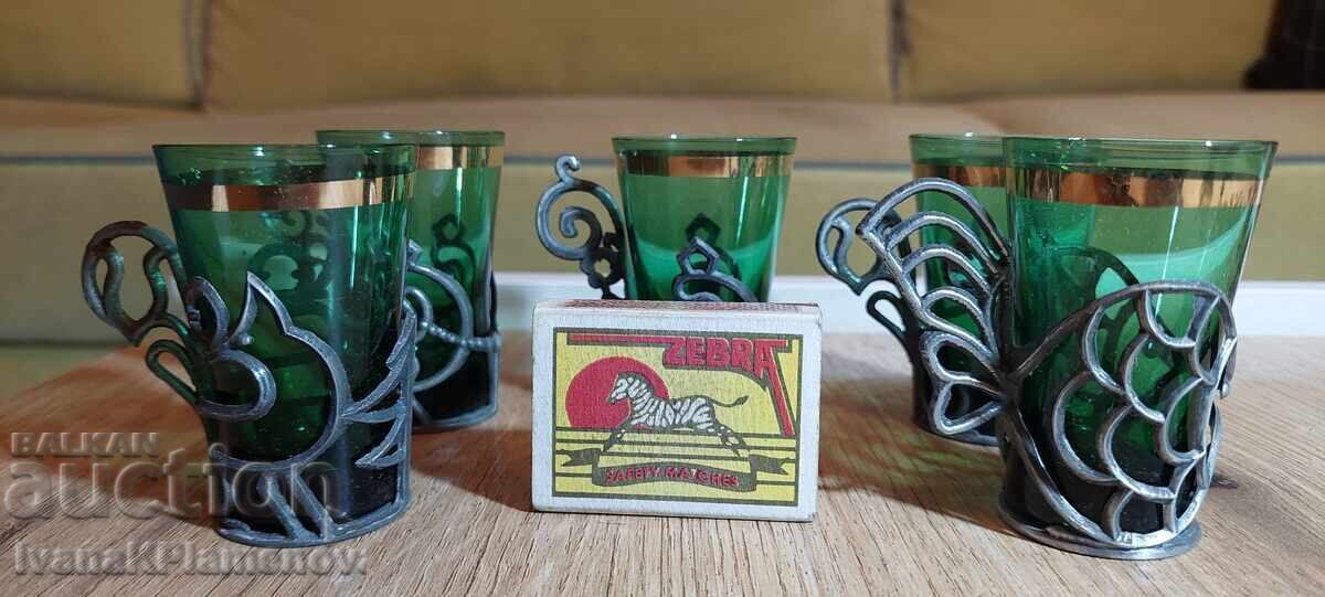 Auction  Cups with saucers Russia for connoisseurs 6 pieces