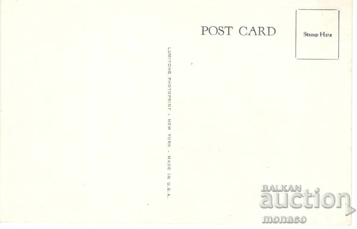 Old postcard - Pennsylvania, "Lawrence" hotel with price 2.50 BGN | € 1.28