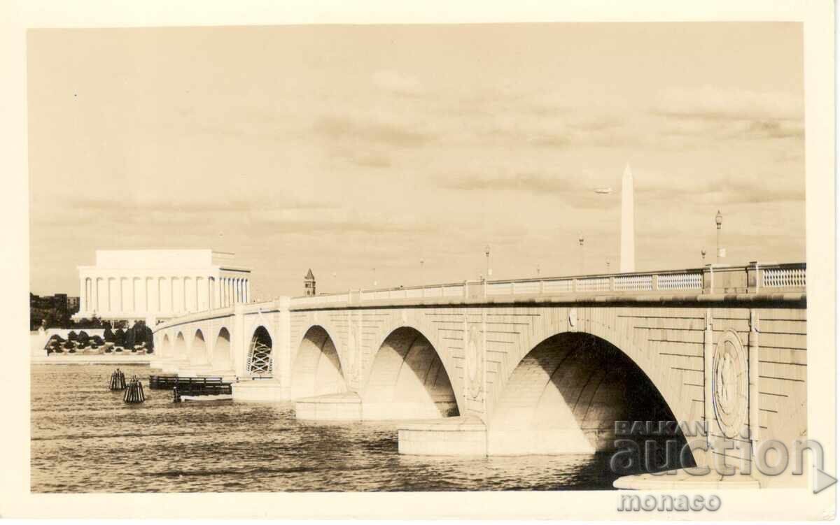 Παλιά καρτ ποστάλ - Ουάσιγκτον, Γέφυρα Παλιά καρτ ποστάλ - Ουάσιγκτον, Γέφυρα