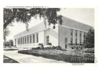 Стара картичка - Вашингтон, Библиотека "Шекспир"