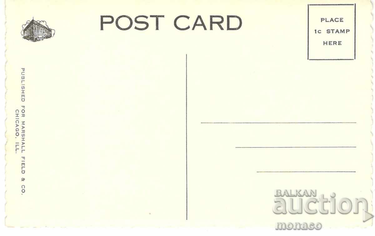 Παλιά καρτ ποστάλ - Σικάγο, Νυχτερινή θέα με τιμή 2.50 BGN | € 1.28 Παλιά καρτ ποστάλ - Σικάγο, Νυχτερινή θέα με τιμή 2.50 BGN | € 1.28