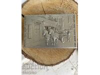 Cutie veche pentru tutun sau lingurițe de ceai