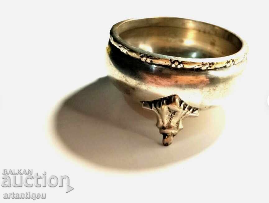 Παράδοση Αρχαία τελετουργική μικρή κούπα για μπαχαρικά από τις αρχές του 20ου αιώνα