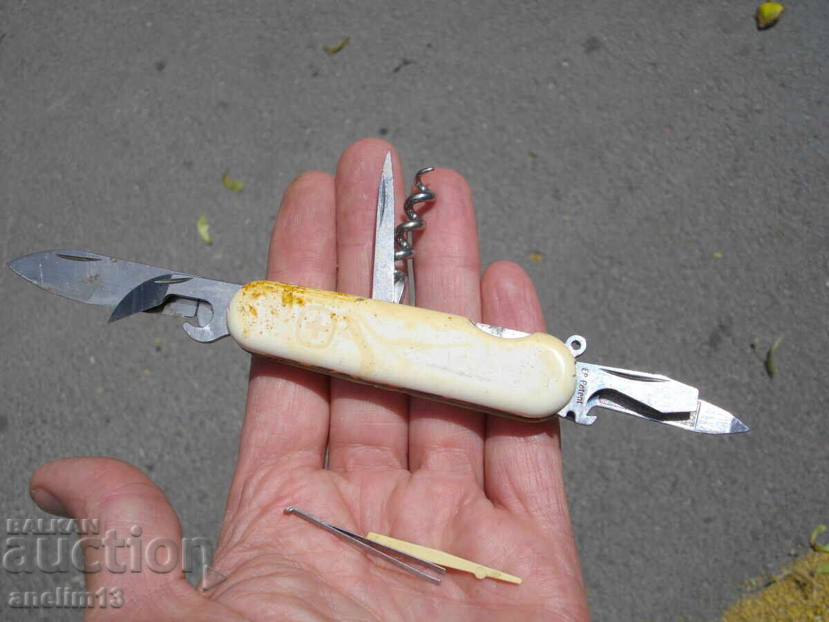 Auction Collector's Pocket Knife WENGER DELEMONT Auction Collector's Pocket Knife WENGER DELEMONT