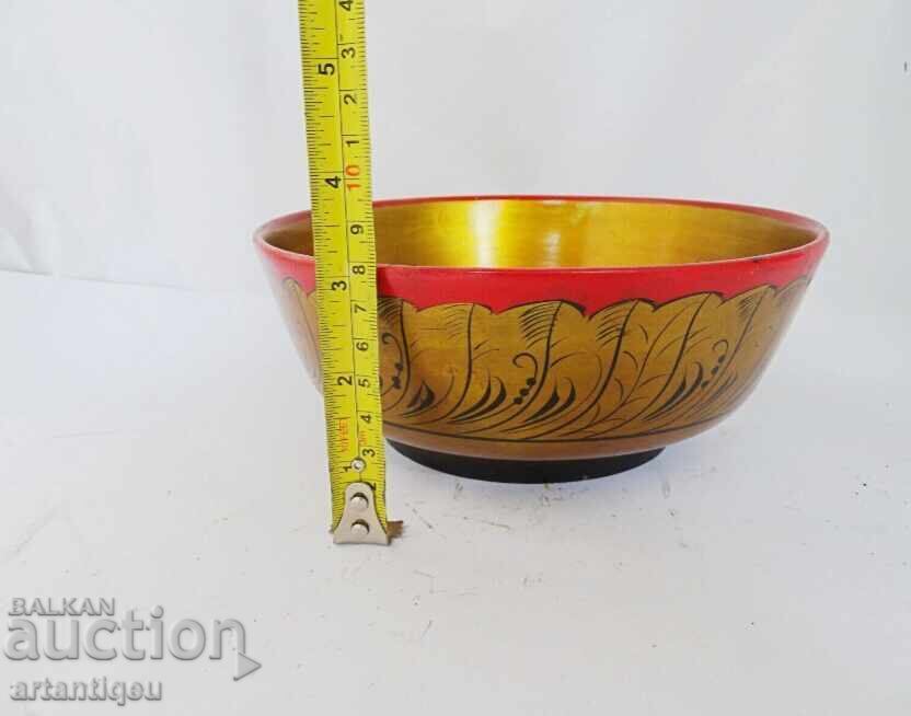 Bol original sovietic lucrat manual Hohloma, vintage - 7 Bol original sovietic lucrat manual Hohloma, vintage - 7