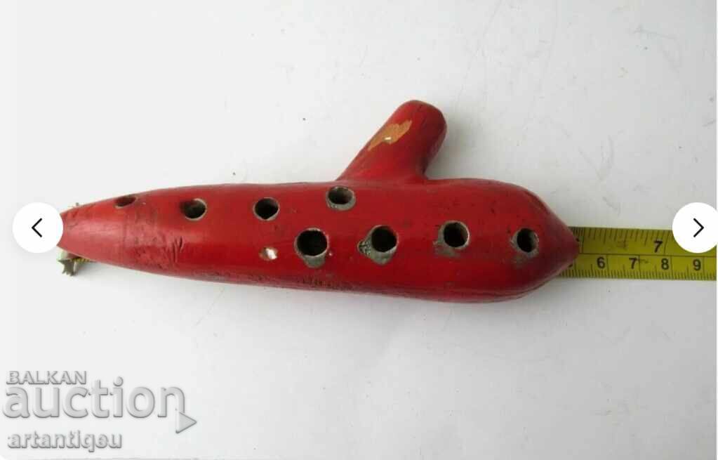 Ceramică originală glazurată, ocarină ceramică, flaut cu preț 20.00 BGN | € 10.23 Ceramică originală glazurată, ocarină ceramică, flaut cu preț 20.00 BGN | € 10.23