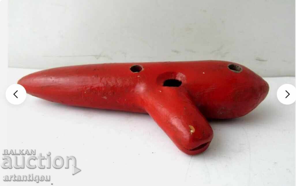 Ceramică originală glazurată, ocarină ceramică, flaut - 7 Ceramică originală glazurată, ocarină ceramică, flaut - 7