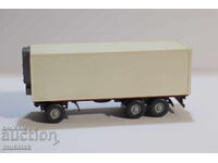WIKING H0 1/87 REMORCĂ FURGON MODEL CAMION COLIȚĂ