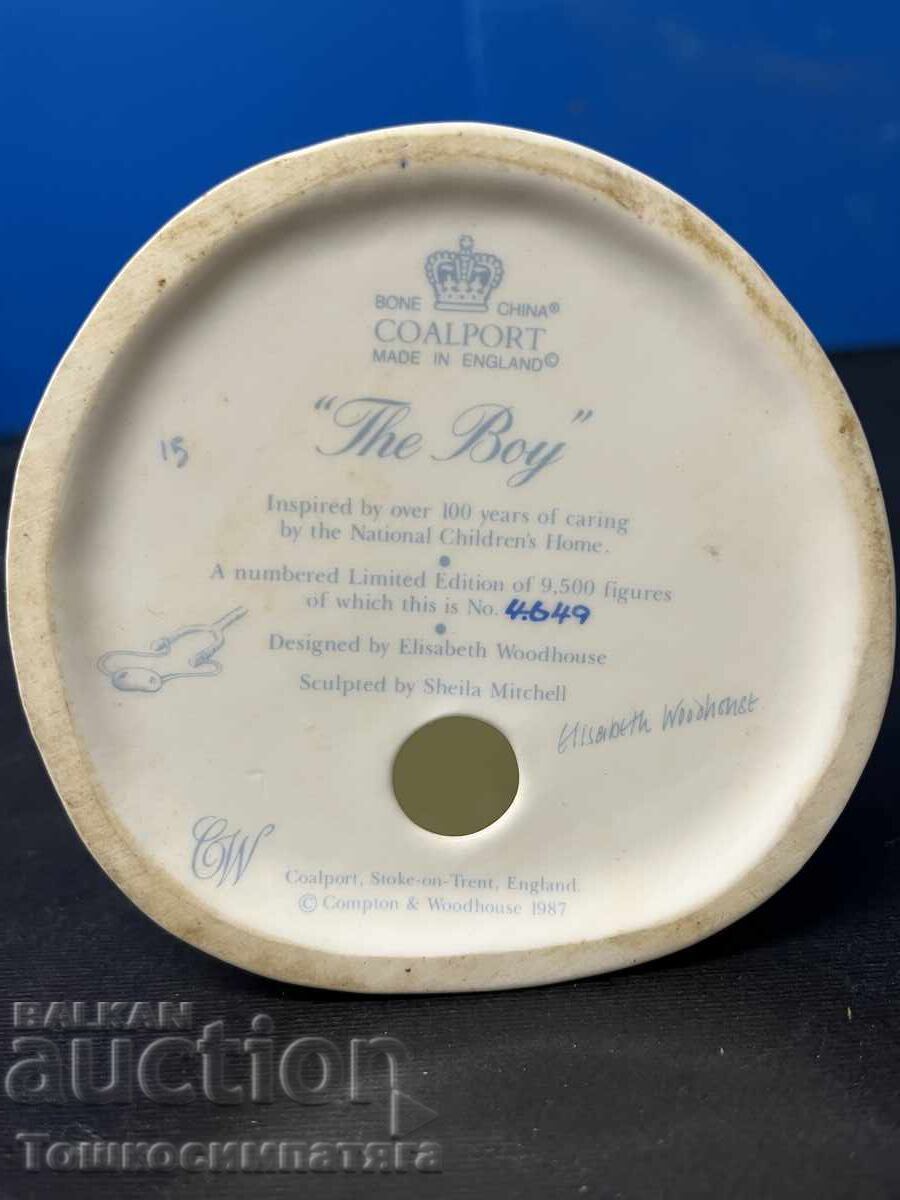 Παράδοση Συλλεκτικό πορσελάνινο Coalport - "The Boy"