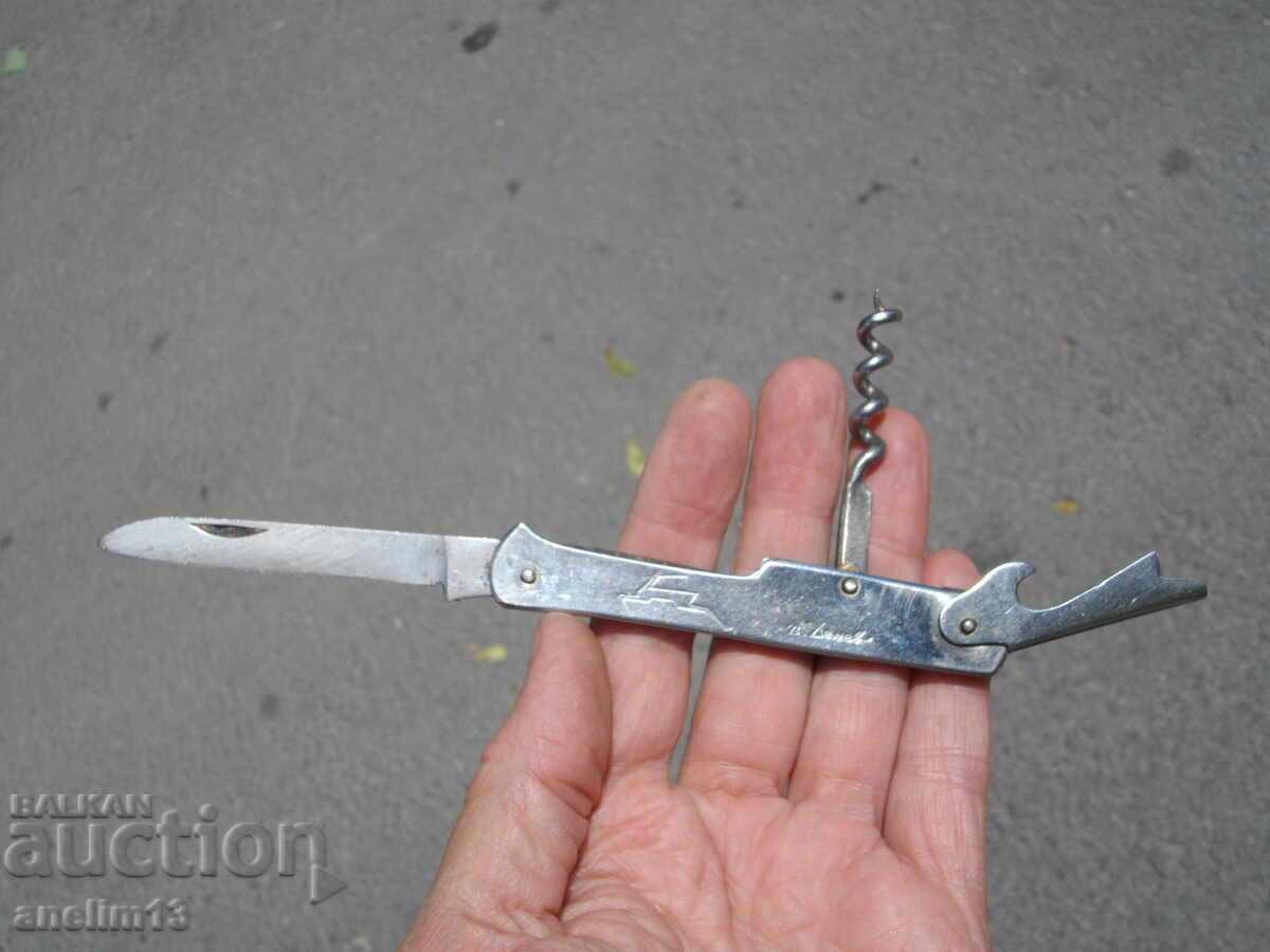 CUȚIT DE BUZUNAR DE COLECȚIE DESCHIZĂTOR PETKO DENEV