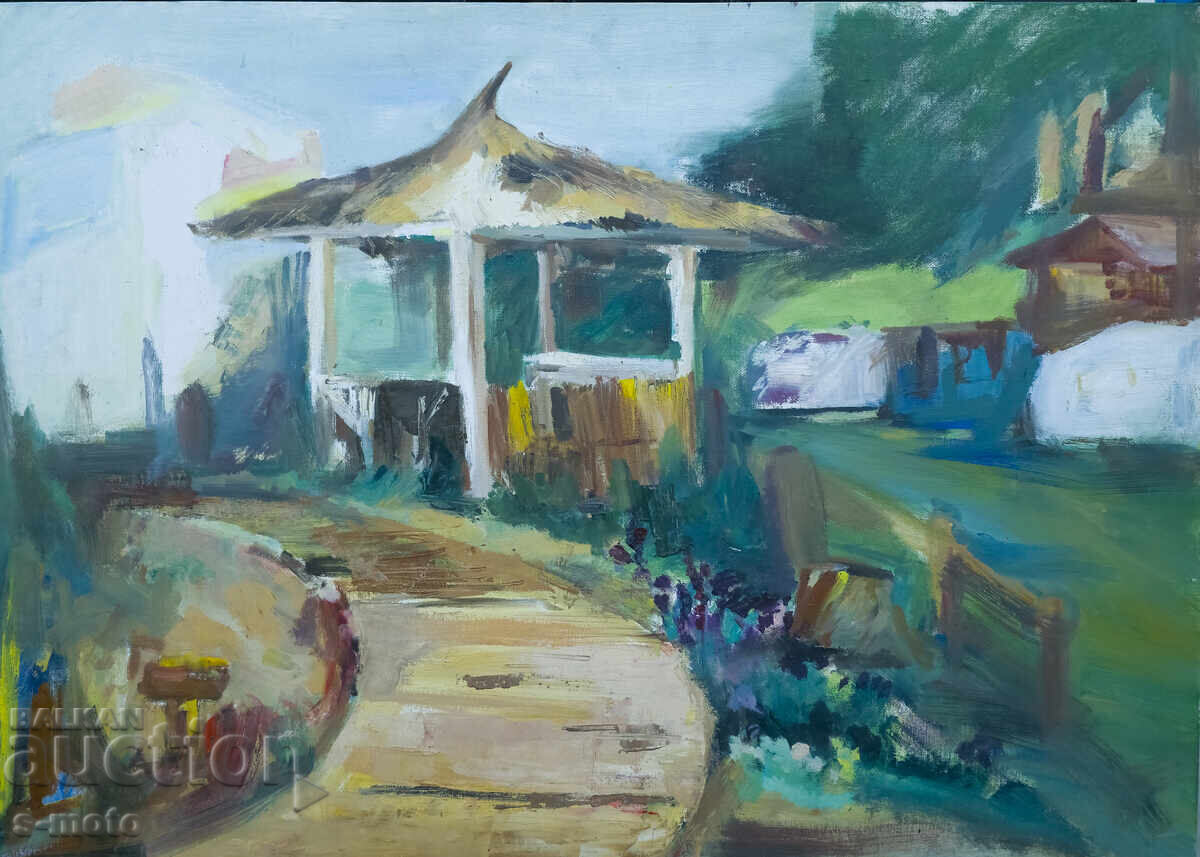 Картина маслени бои пейзаж с цена 350.00 лв. | € 178.95