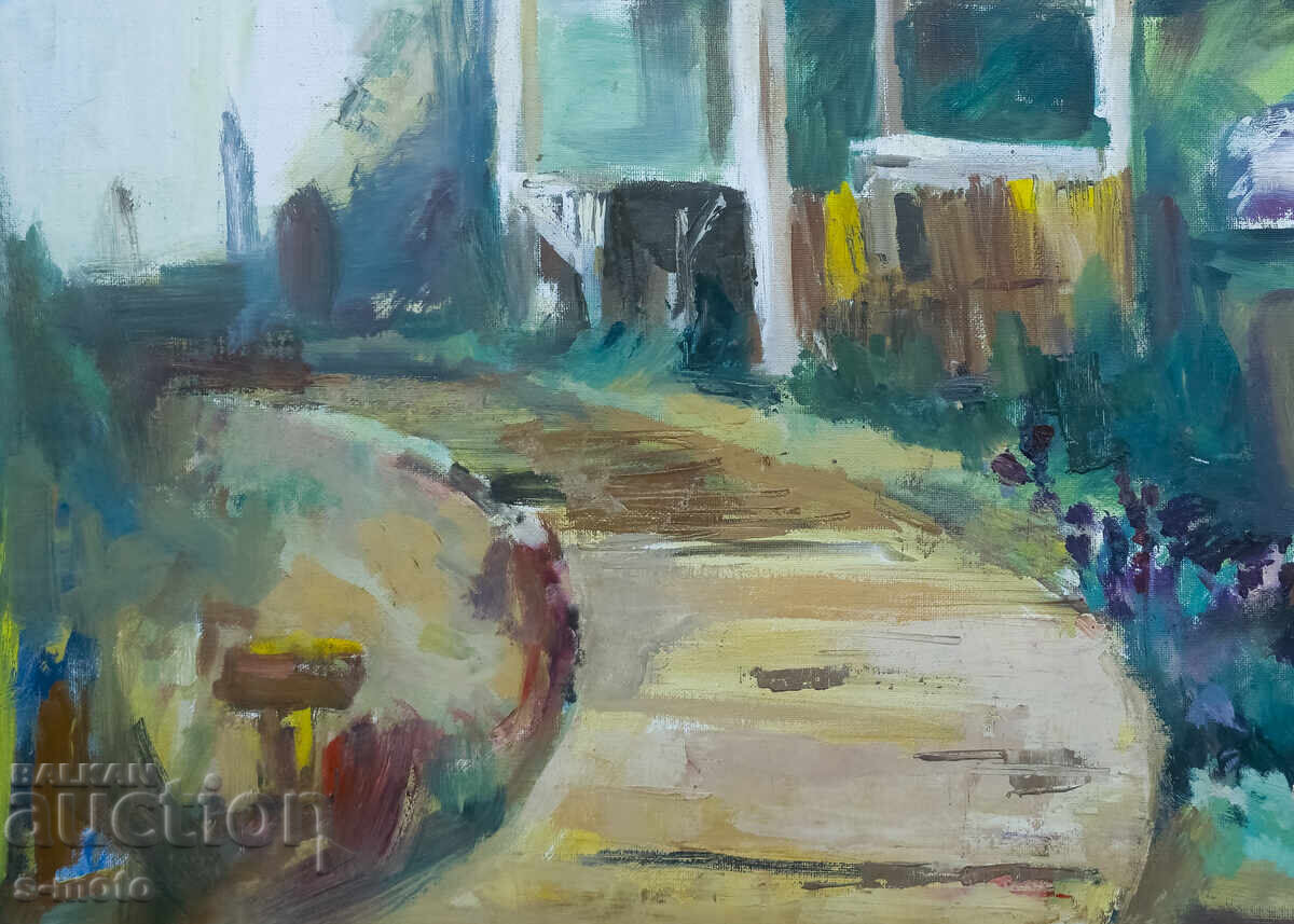 Доставка на Картина маслени бои пейзаж