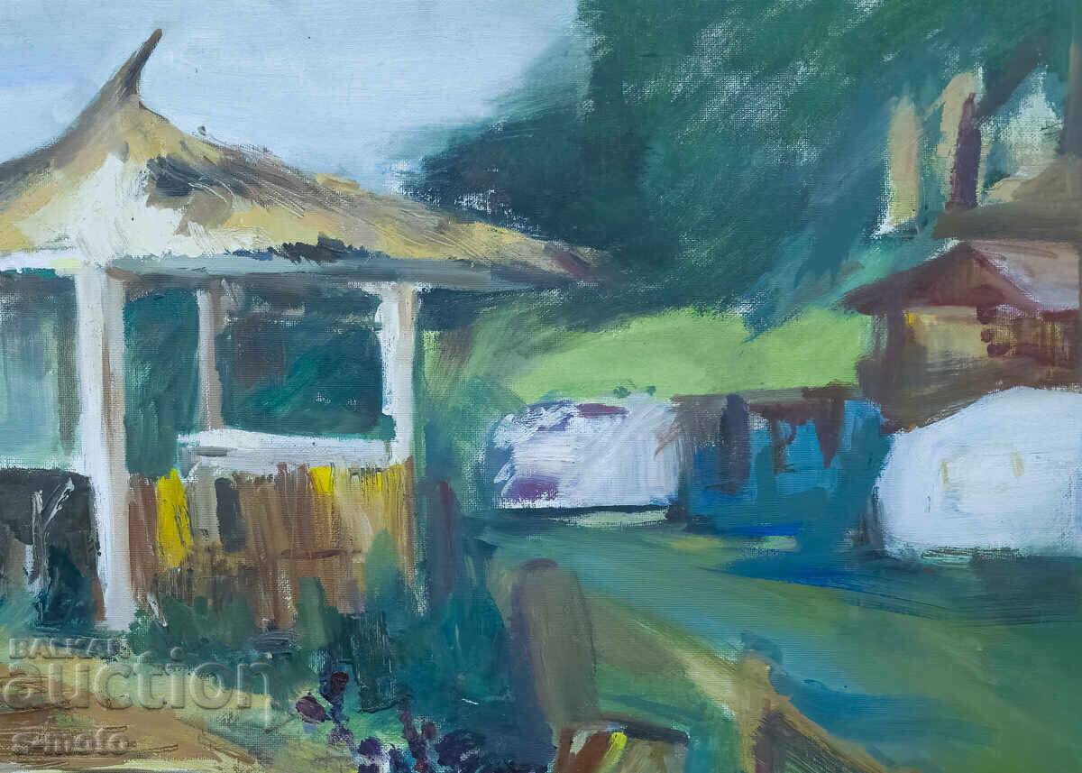 Картина маслени бои пейзаж - 6