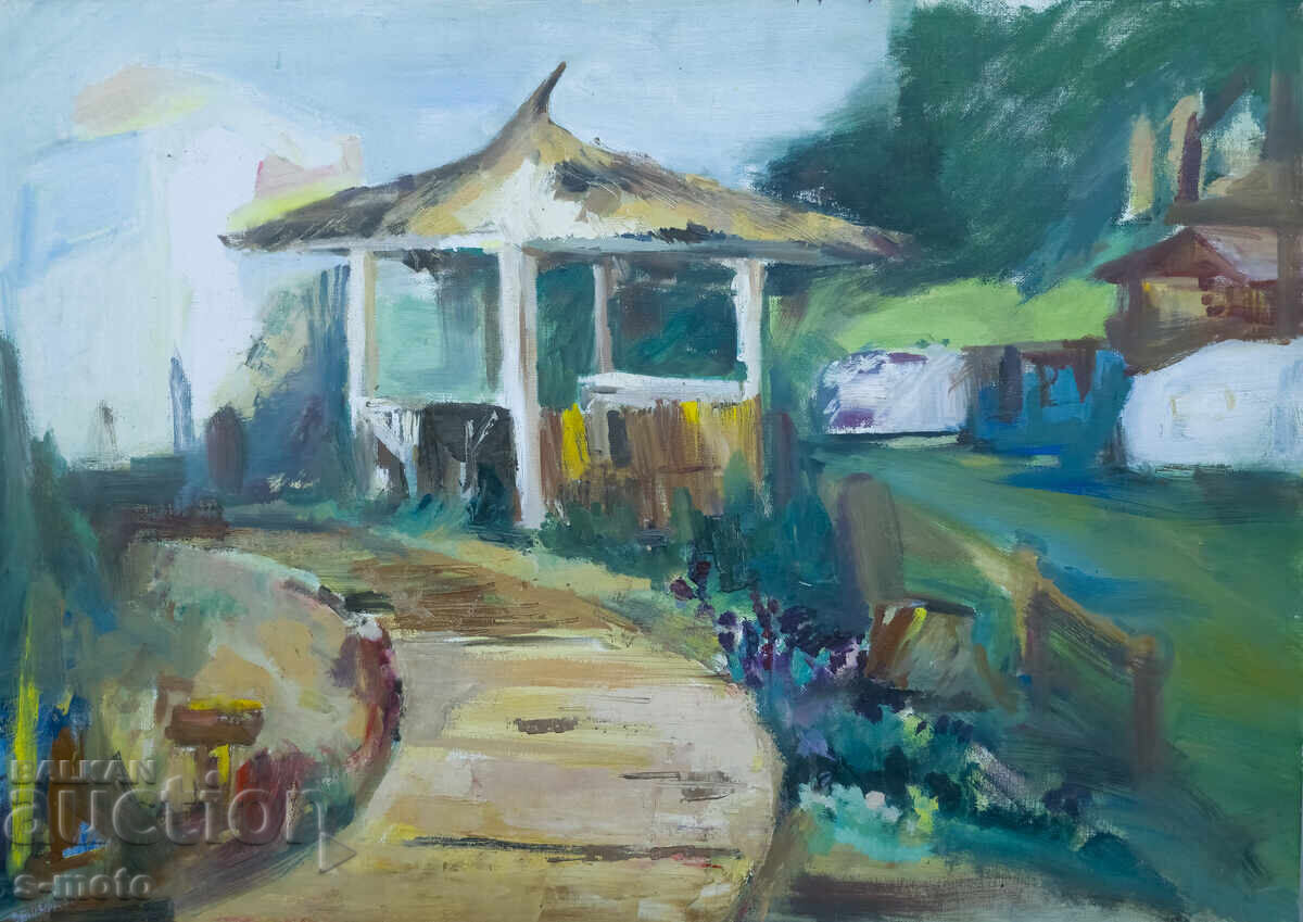 Картина маслени бои пейзаж