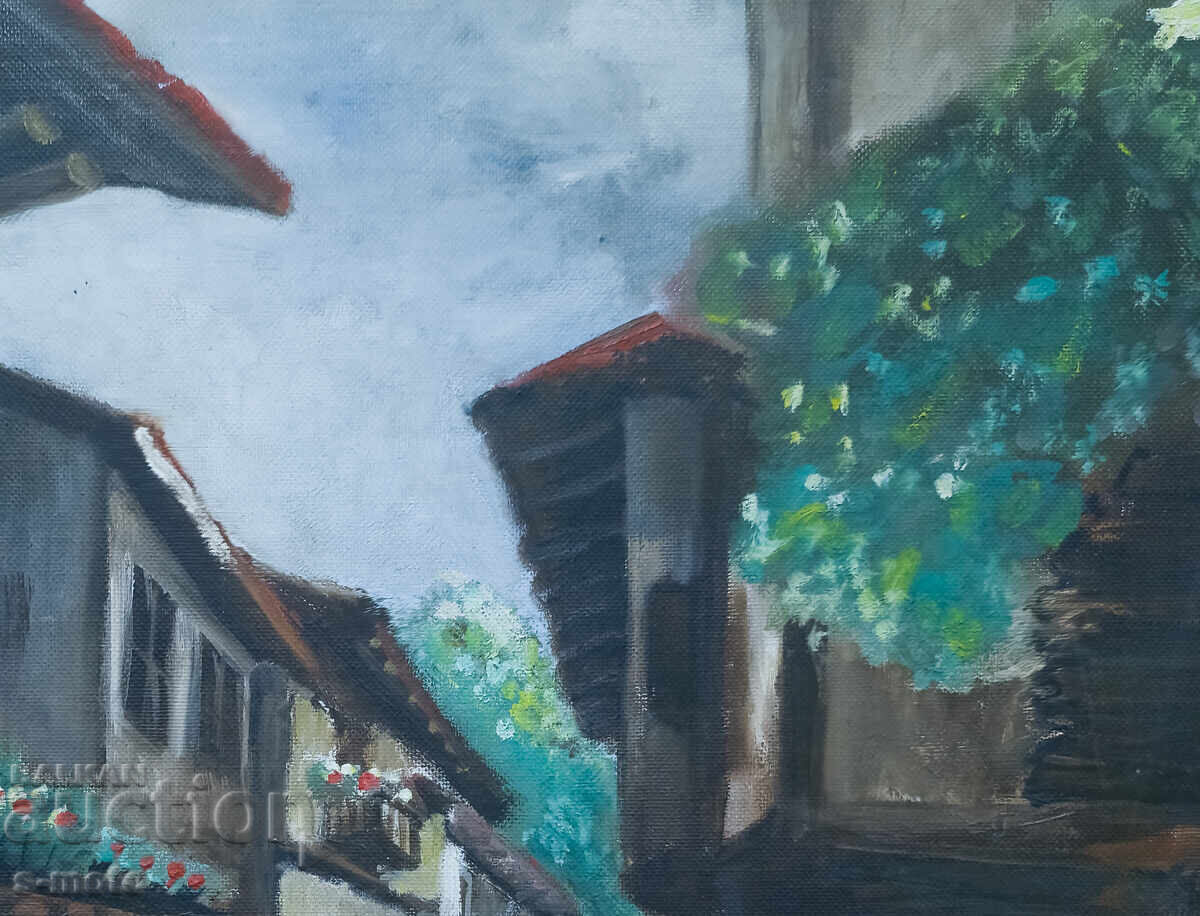 Картина маслени бои градски пейзаж - 5 Картина маслени бои градски пейзаж - 5