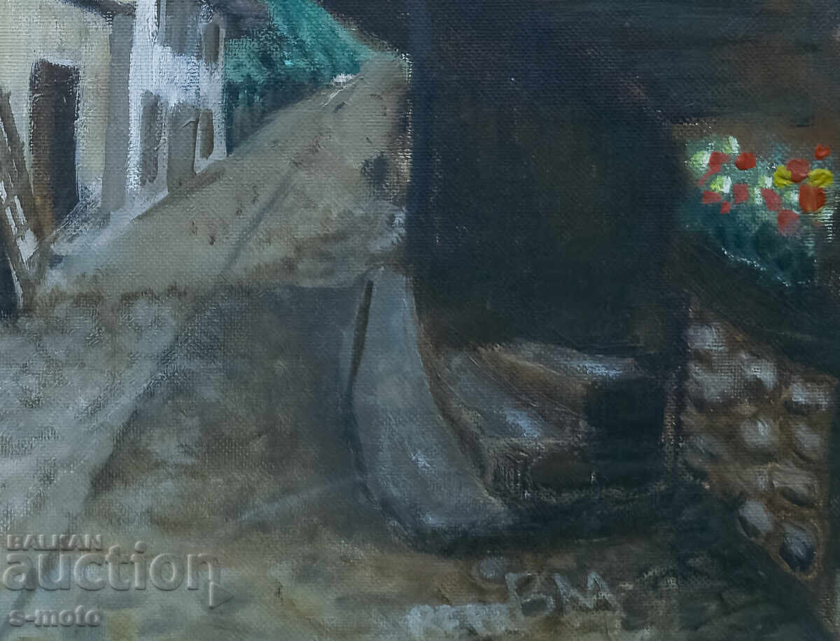 Картина маслени бои градски пейзаж - 6 Картина маслени бои градски пейзаж - 6