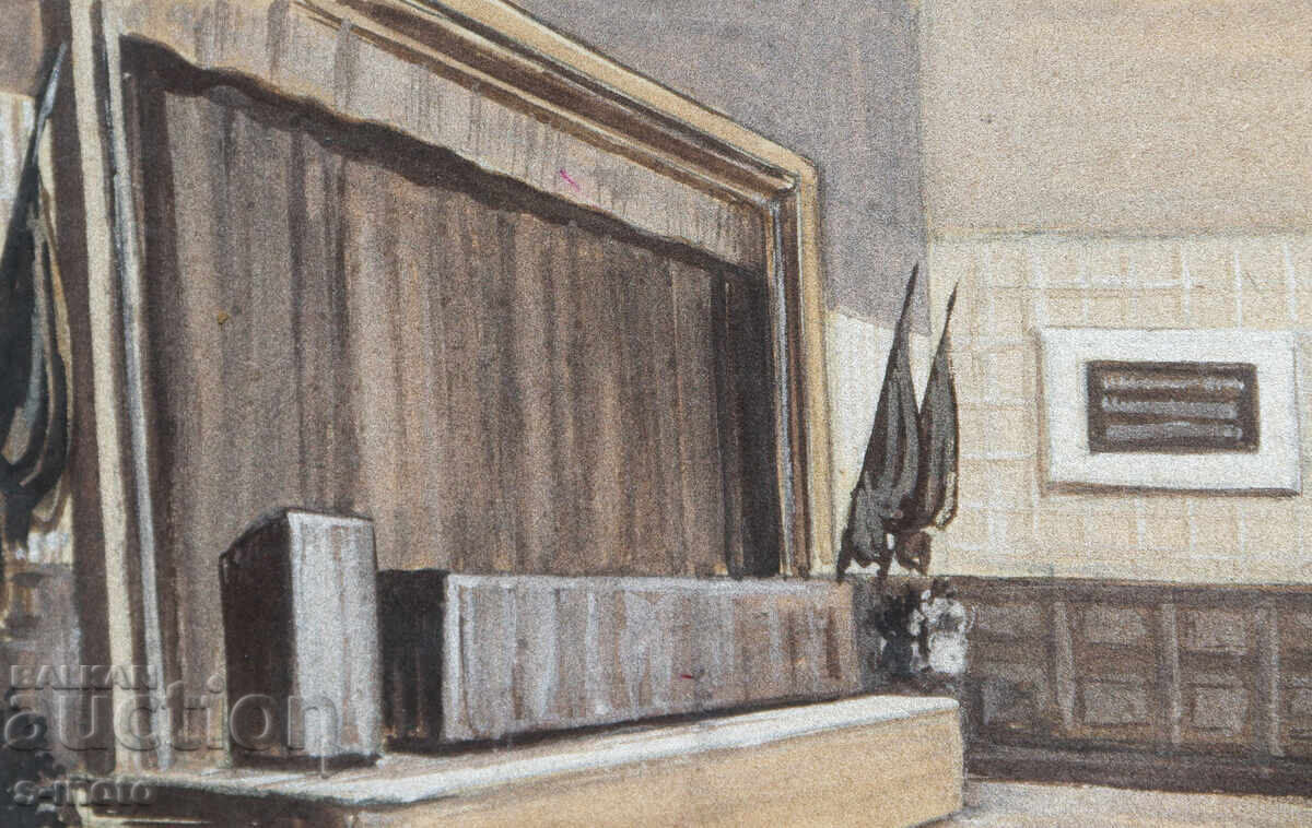 Доставка на Картина сценография Георги Попов - Джон (1906 - 1961) Доставка на Картина сценография Георги Попов - Джон (1906 - 1961)