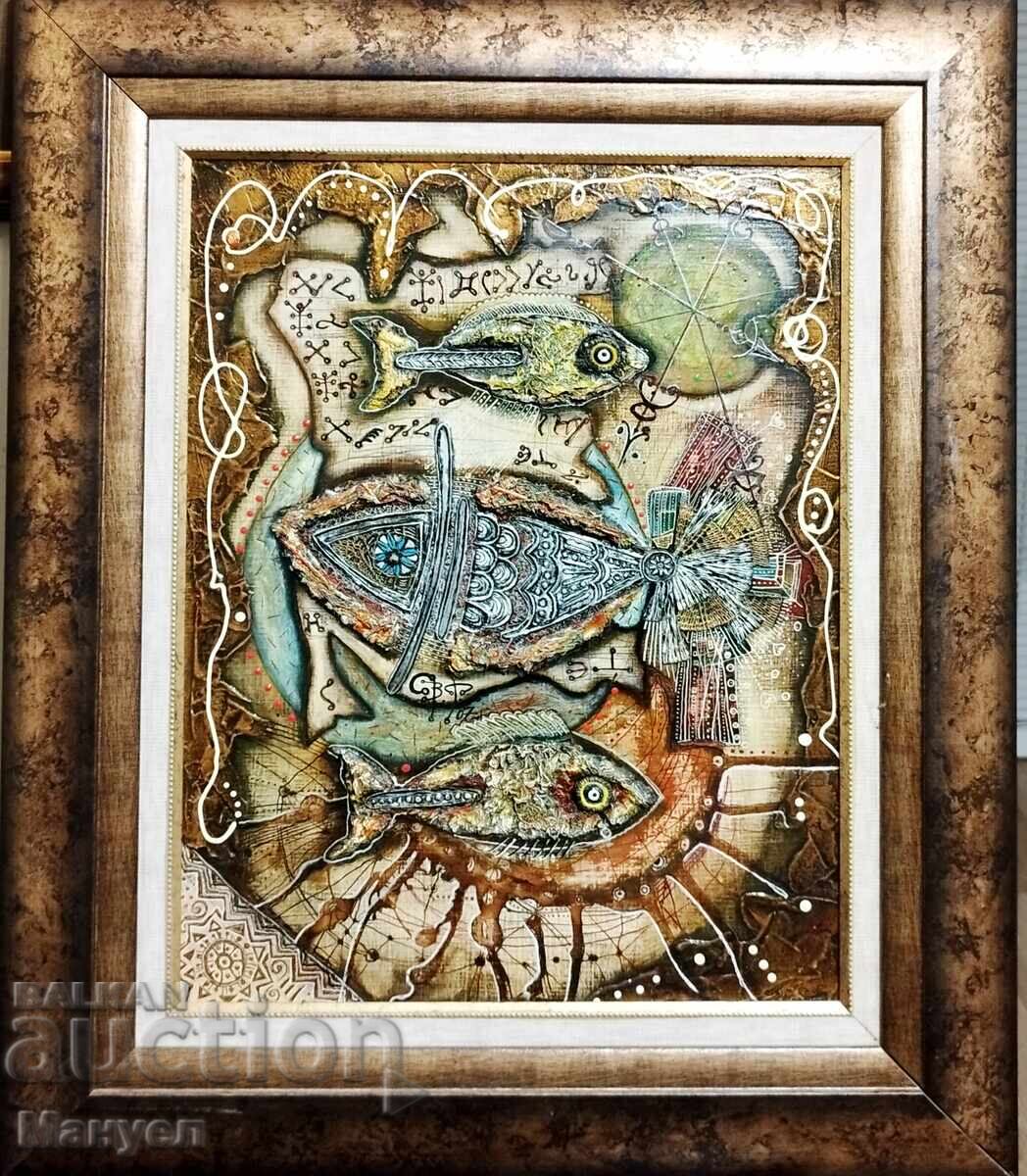 Картина на Светлана Таскова. с цена 380.00 лв. | € 194.29