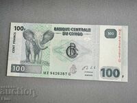 Bancnota - Congo - 100 franci UNC | 2013