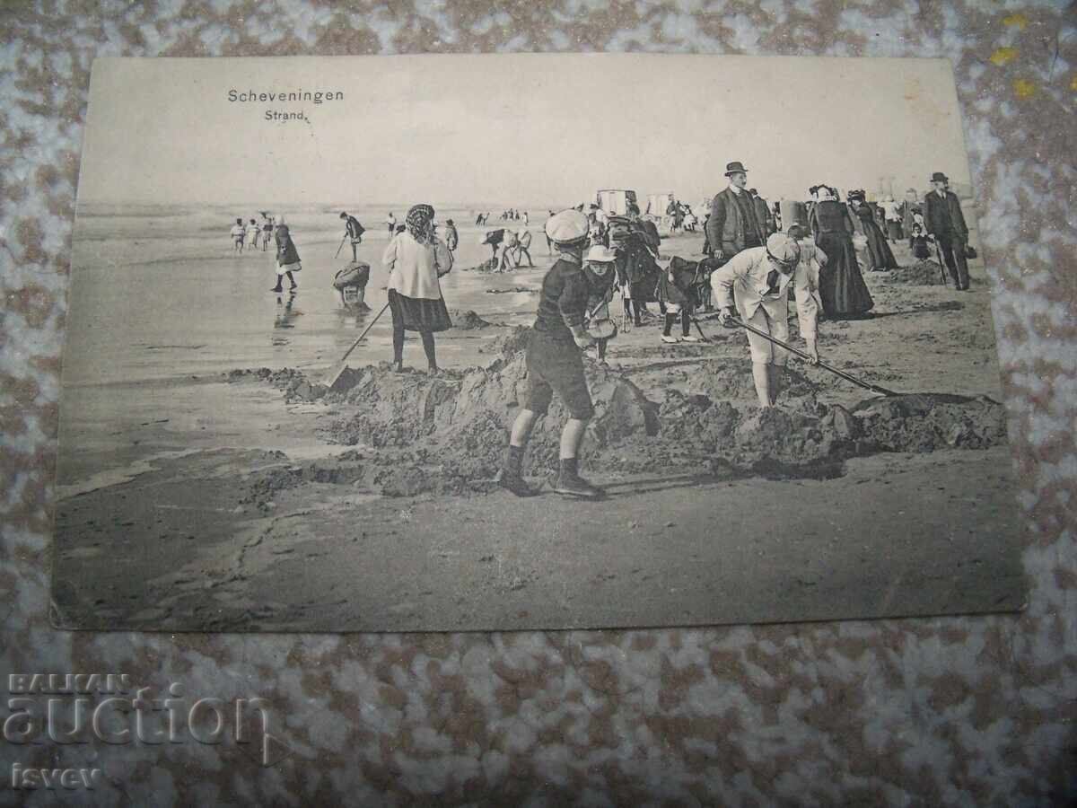 Аукцион Пощенска картичка от Scheveningen, Хага Нидерландия, 1912г. Аукцион Пощенска картичка от Scheveningen, Хага Нидерландия, 1912г.