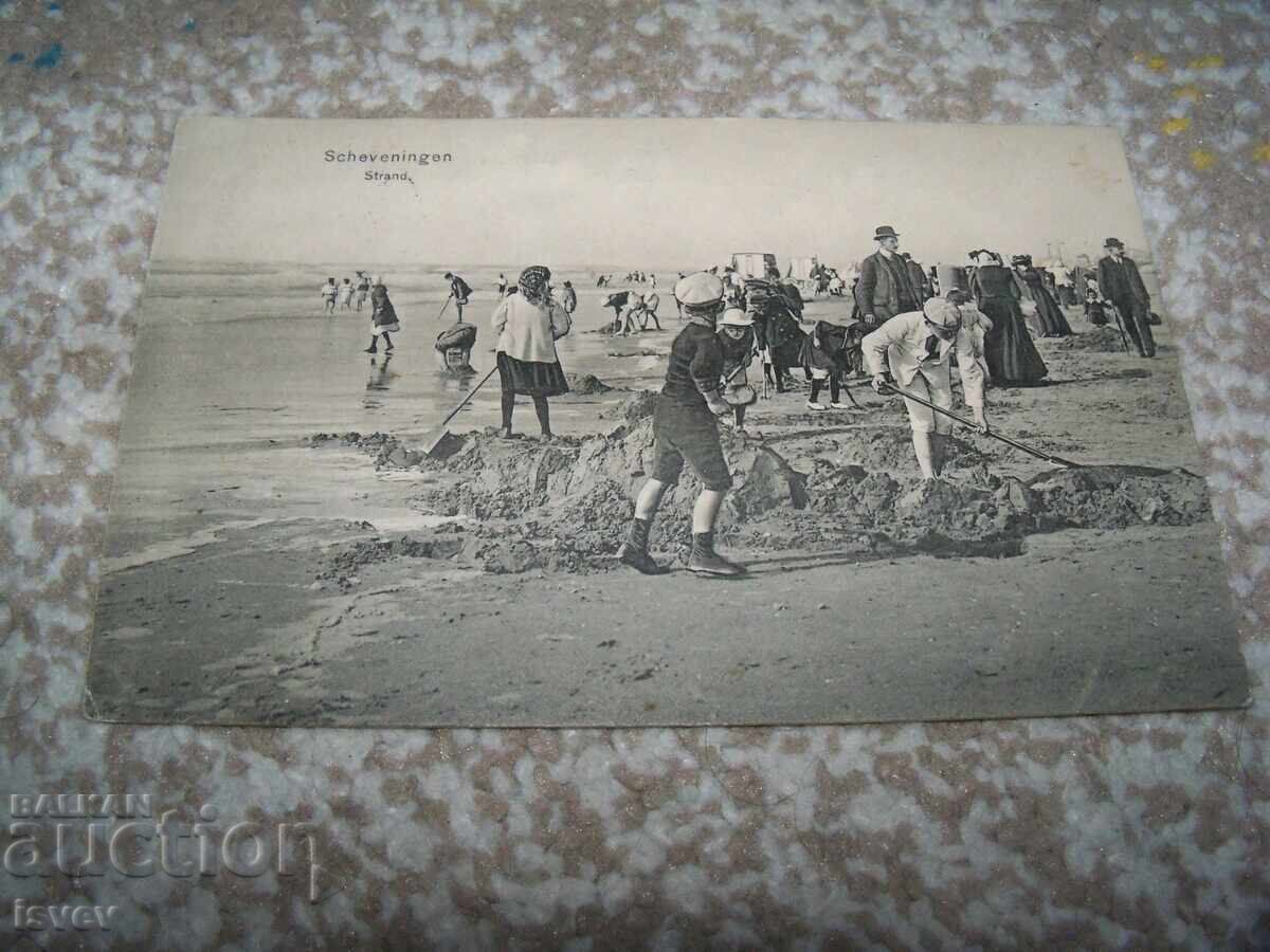 Доставка на Пощенска картичка от Scheveningen, Хага Нидерландия, 1912г. Доставка на Пощенска картичка от Scheveningen, Хага Нидерландия, 1912г.