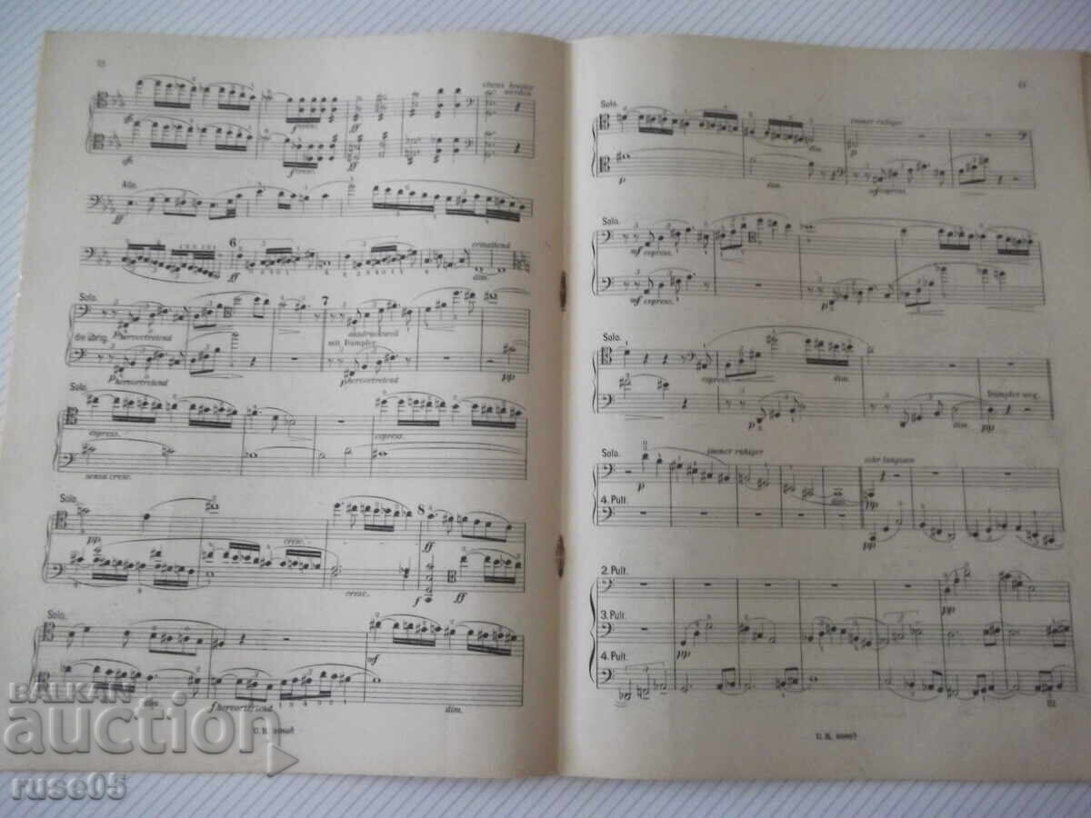 Доставка на Ноти "ORCHESTERSTUDIEN FÜR VIOLONCELL AUS R.STRAUSS"-46стр. Доставка на Ноти "ORCHESTERSTUDIEN FÜR VIOLONCELL AUS R.STRAUSS"-46стр.