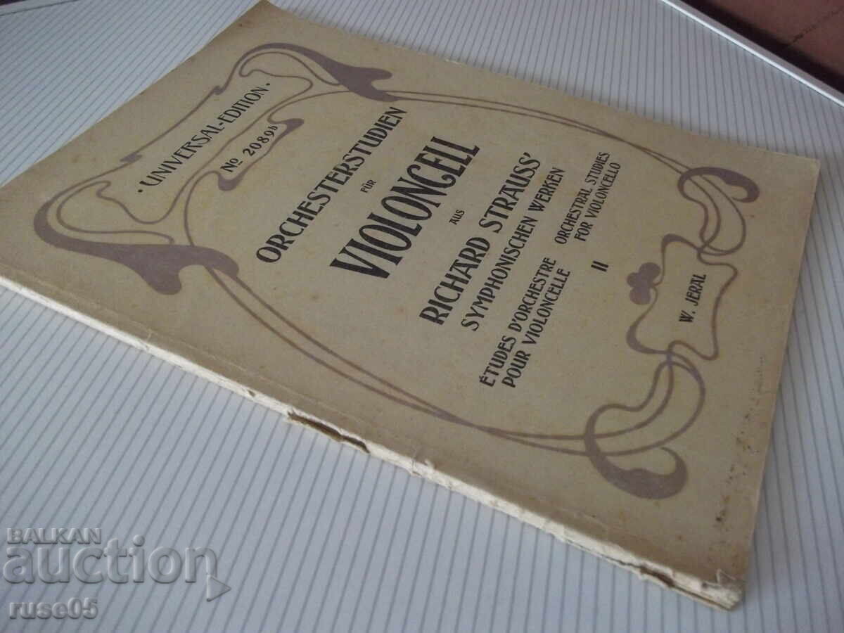 Ноти "ORCHESTERSTUDIEN FÜR VIOLONCELL AUS R.STRAUSS"-46стр. - 7 Ноти "ORCHESTERSTUDIEN FÜR VIOLONCELL AUS R.STRAUSS"-46стр. - 7