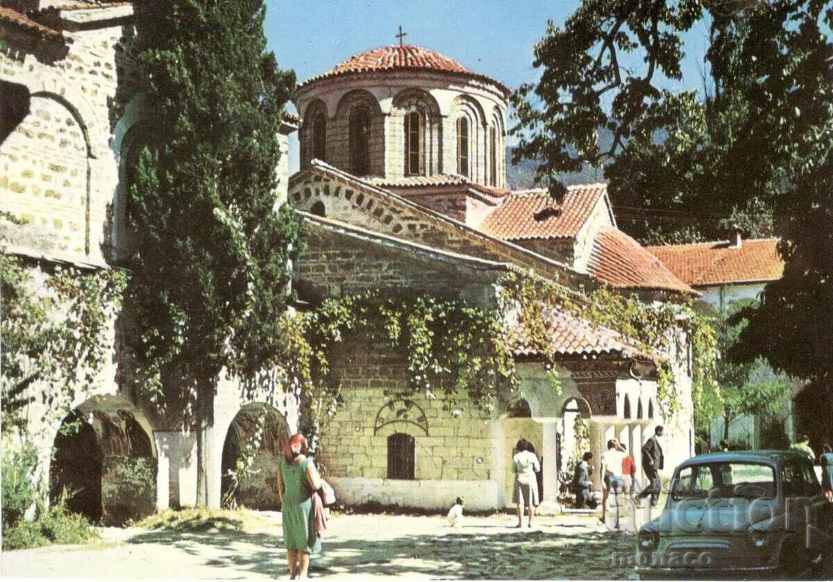 Carte poștală veche - Mănăstirea Bačkovo, Biserica Carte poștală veche - Mănăstirea Bačkovo, Biserica