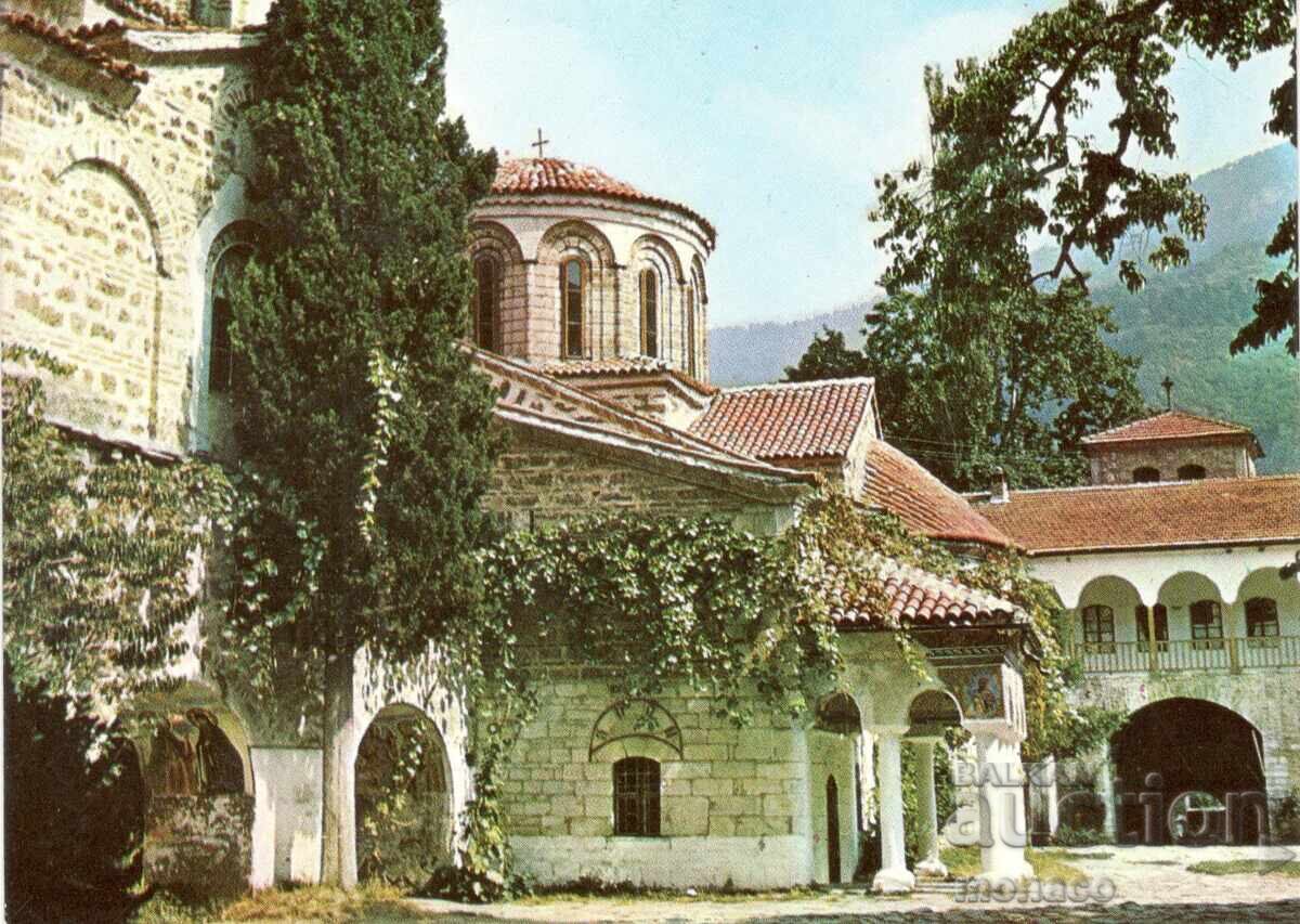 Стара картичка - Бачковският манастир, Църквата