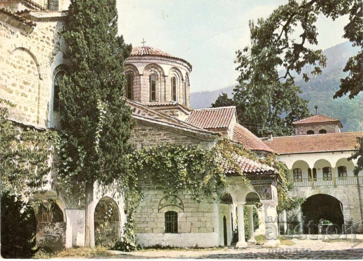 Стара картичка - Бачковският манастир, Църквата