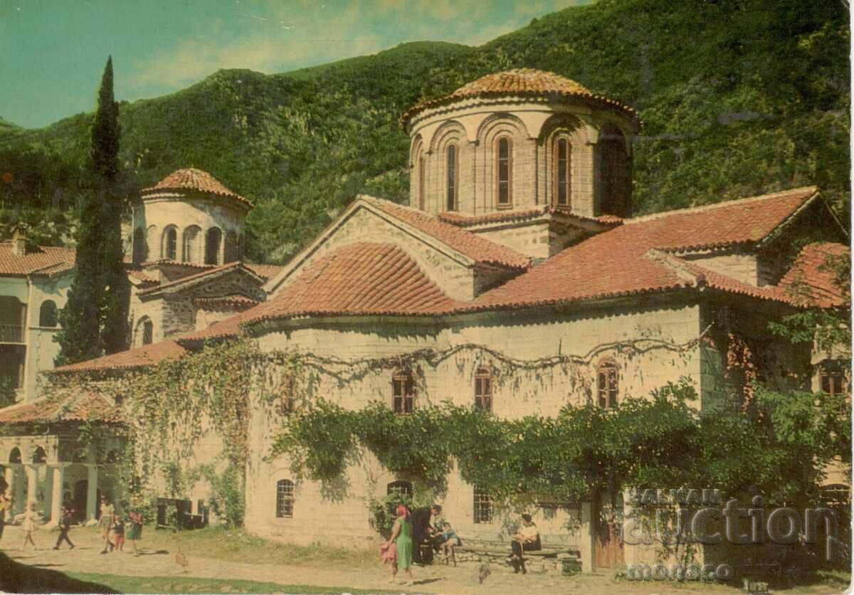 Стара картичка - Бачковският манастир, Църквата