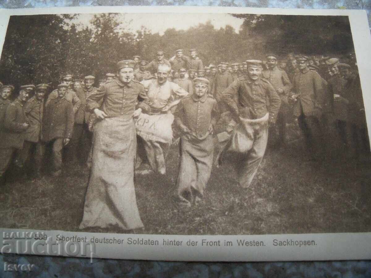 Доставка на Стара немска военна картичка, Първа световна война 1914-1918 Доставка на Стара немска военна картичка, Първа световна война 1914-1918