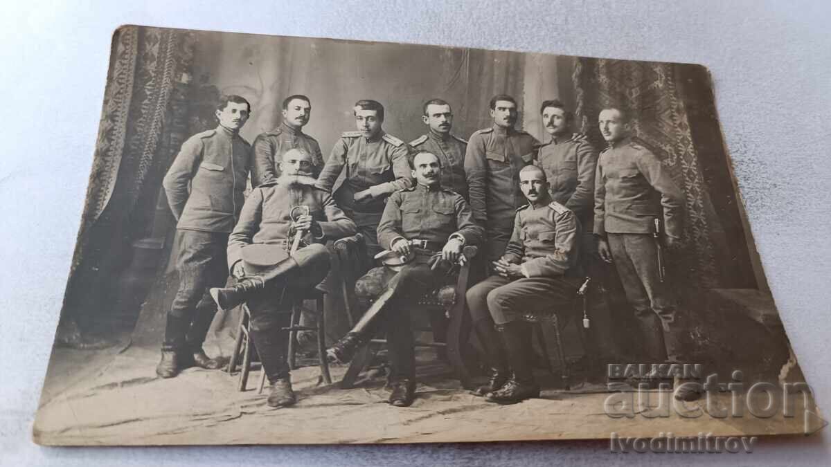 Φωτογραφία Δουμπόβο Αξιωματικοί Α' Π.Π. 1917