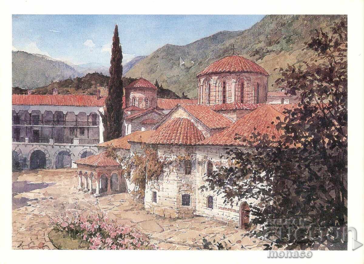 Παλιά καρτ ποστάλ - Μονή Μπατσκόβο, η Εκκλησία Παλιά καρτ ποστάλ - Μονή Μπατσκόβο, η Εκκλησία