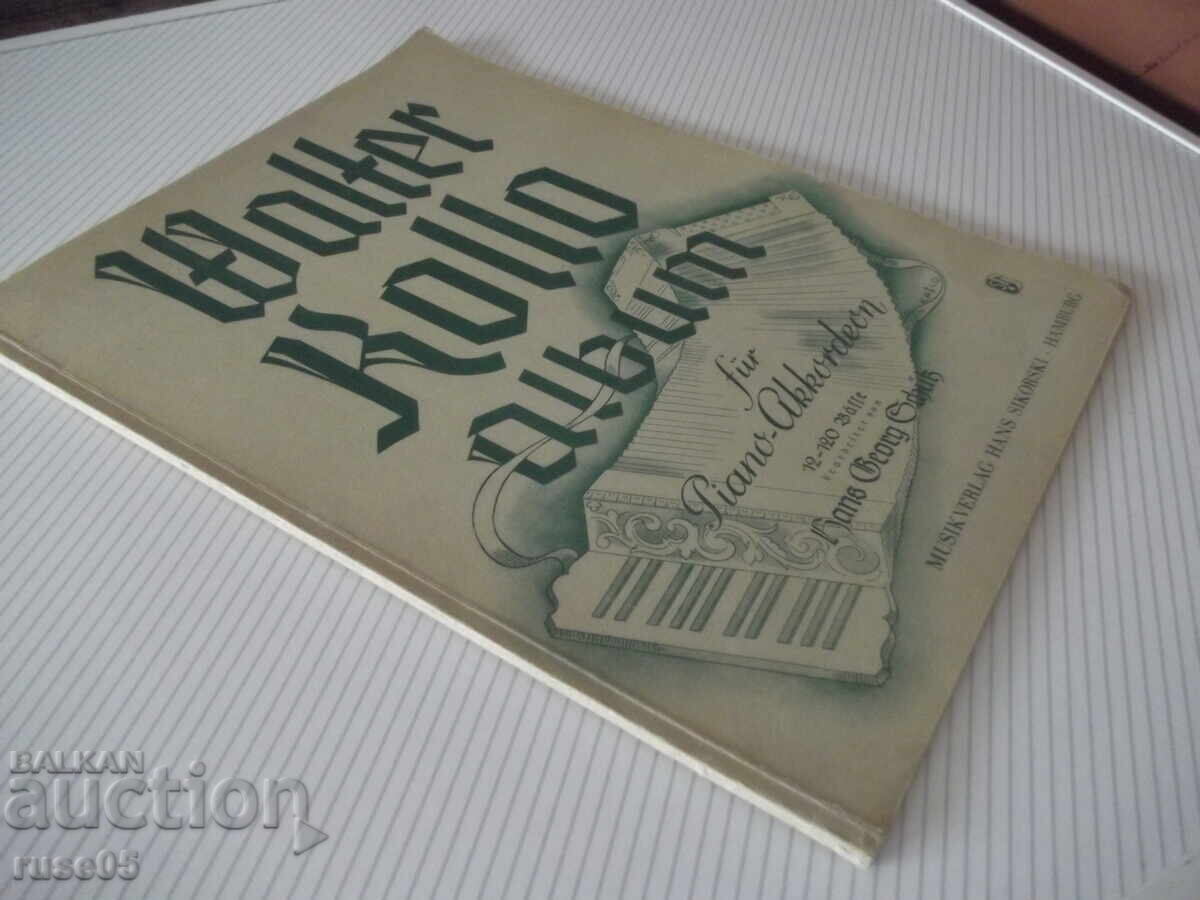 Note "Walter Kollo album pentru pian-acordeon" - 38 pag - 7 Note "Walter Kollo album pentru pian-acordeon" - 38 pag - 7