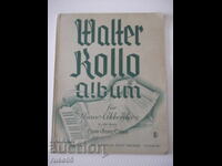 Note "Walter Kollo album pentru pian-acordeon" - 38 pag
