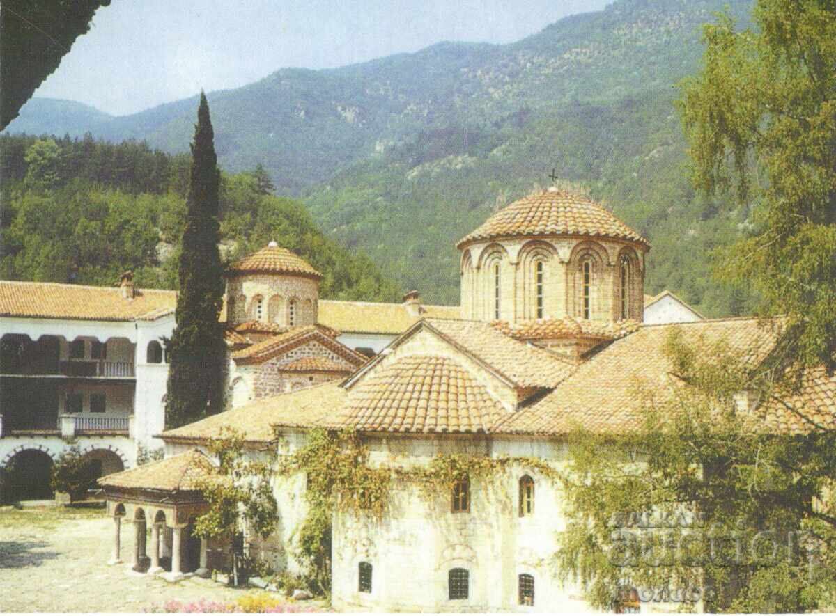 Стара картичка - Бачковският манастир, Църквата