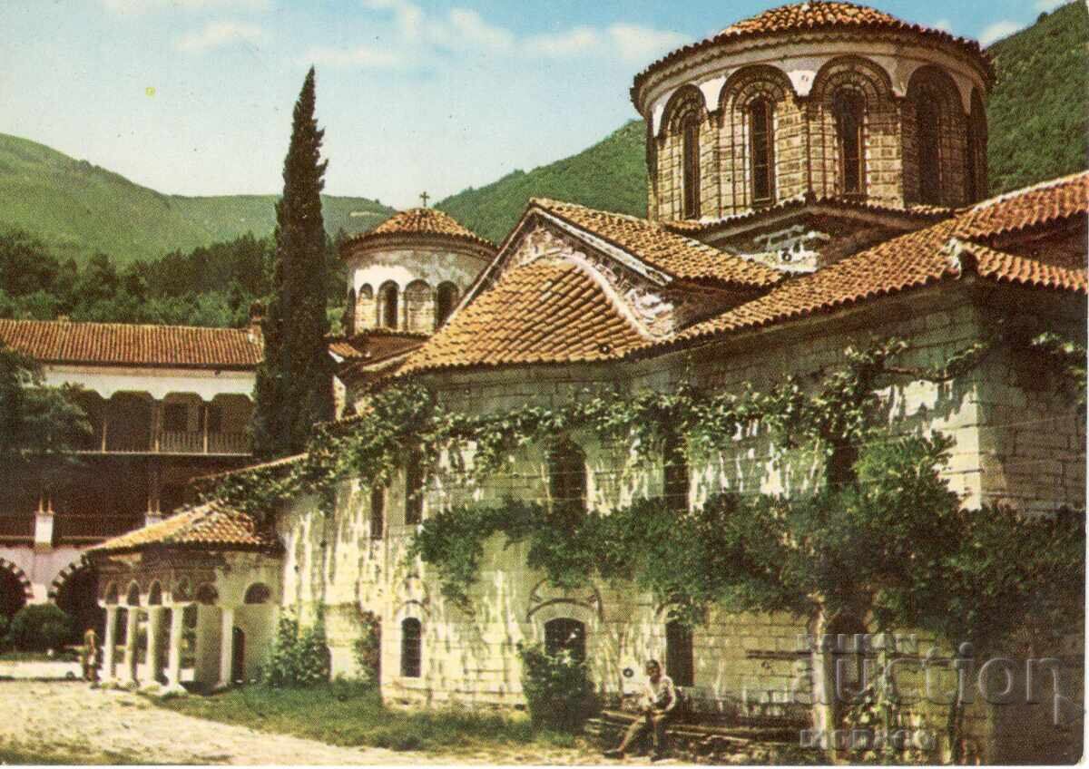 Παλιά καρτ ποστάλ - Μονή Μπατσκόβο, η Εκκλησία