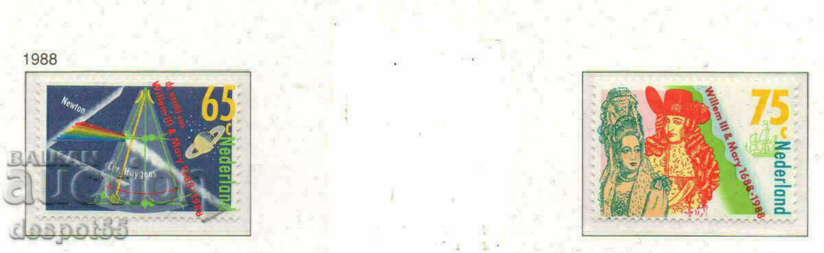 1988 Ολλανδία. 300 χρόνια από τη νικηφόρα επανάσταση στην Αγγλία