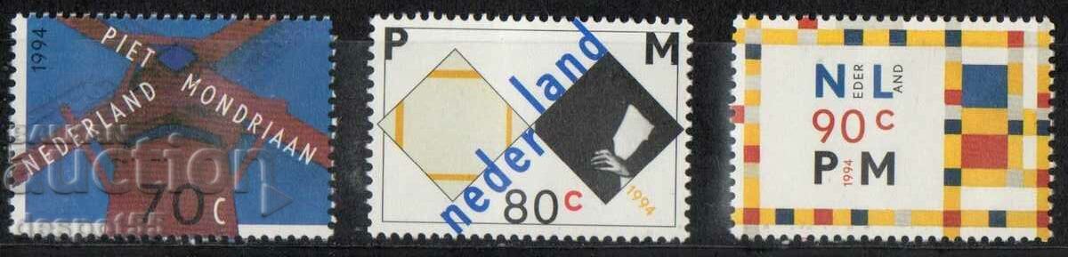 1994. Olanda. 50 de ani de la moartea lui Piet Mondrian. 1994. Olanda. 50 de ani de la moartea lui Piet Mondrian.