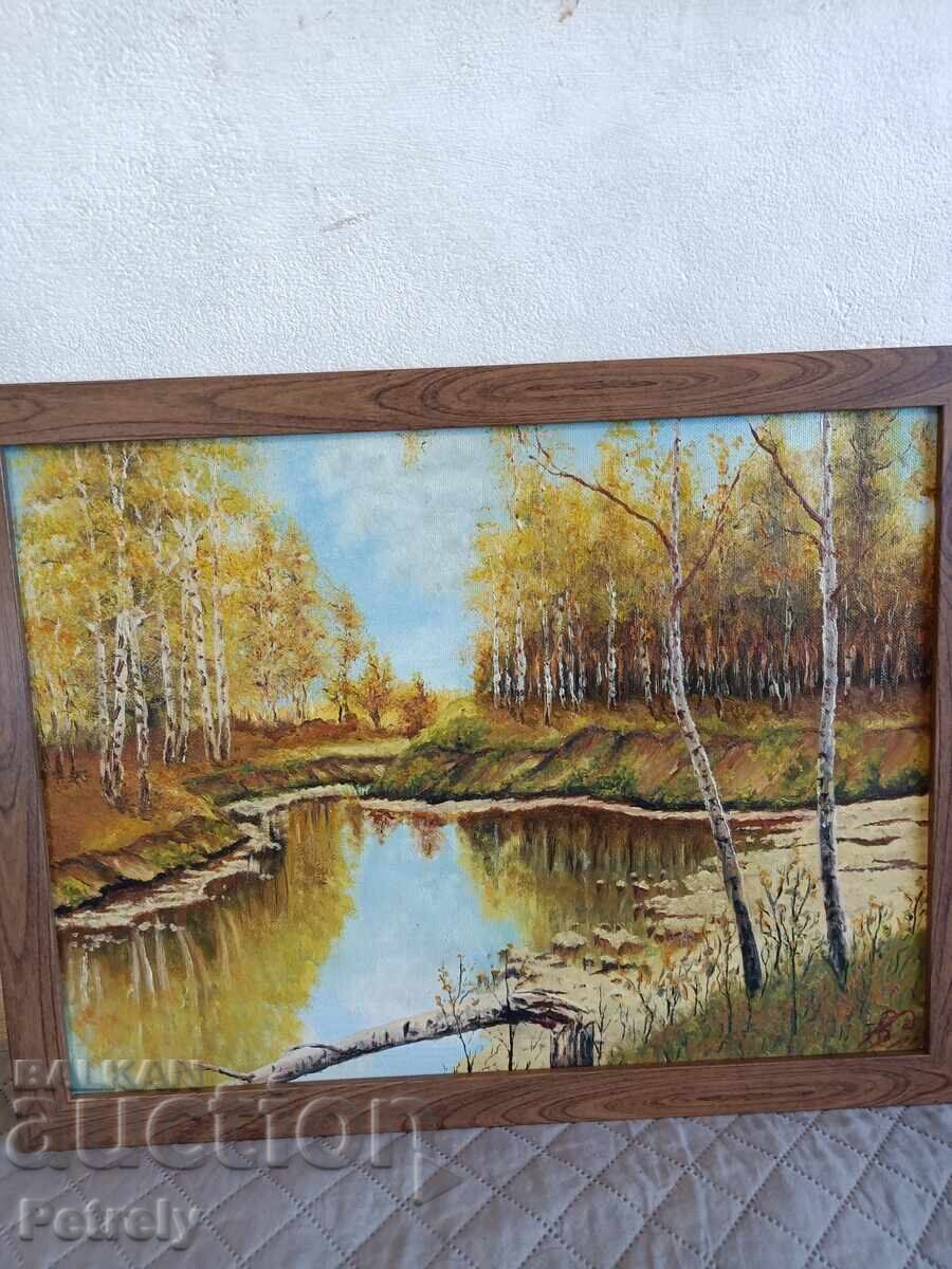 Oil painting with price 50.00 BGN | € 25.56 Oil painting with price 50.00 BGN | € 25.56