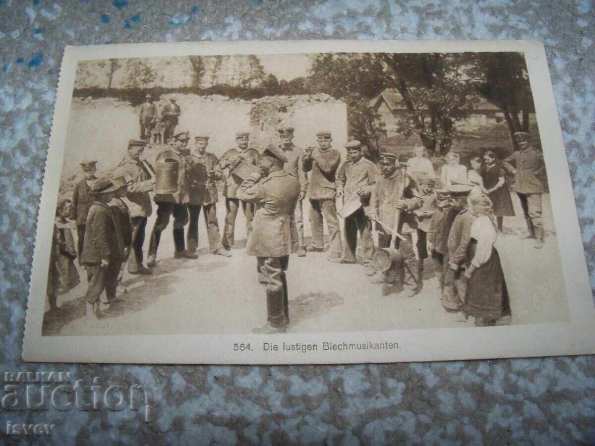 Παλιά γερμανική στρατιωτική καρτ ποστάλ, Α' Παγκόσμιος Πόλεμος 1914-1918