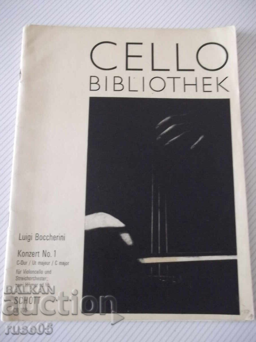 Note "Concertul nr. 1 pentru violoncel și ...-L. Boccherini"-32p